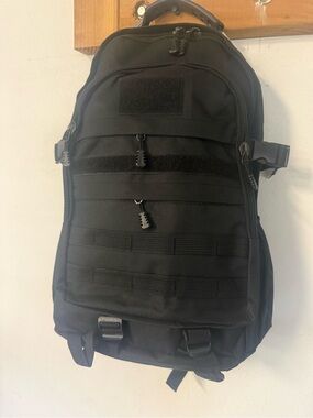 Tactical Black Men’s Backpack - Durable Everyday Carry